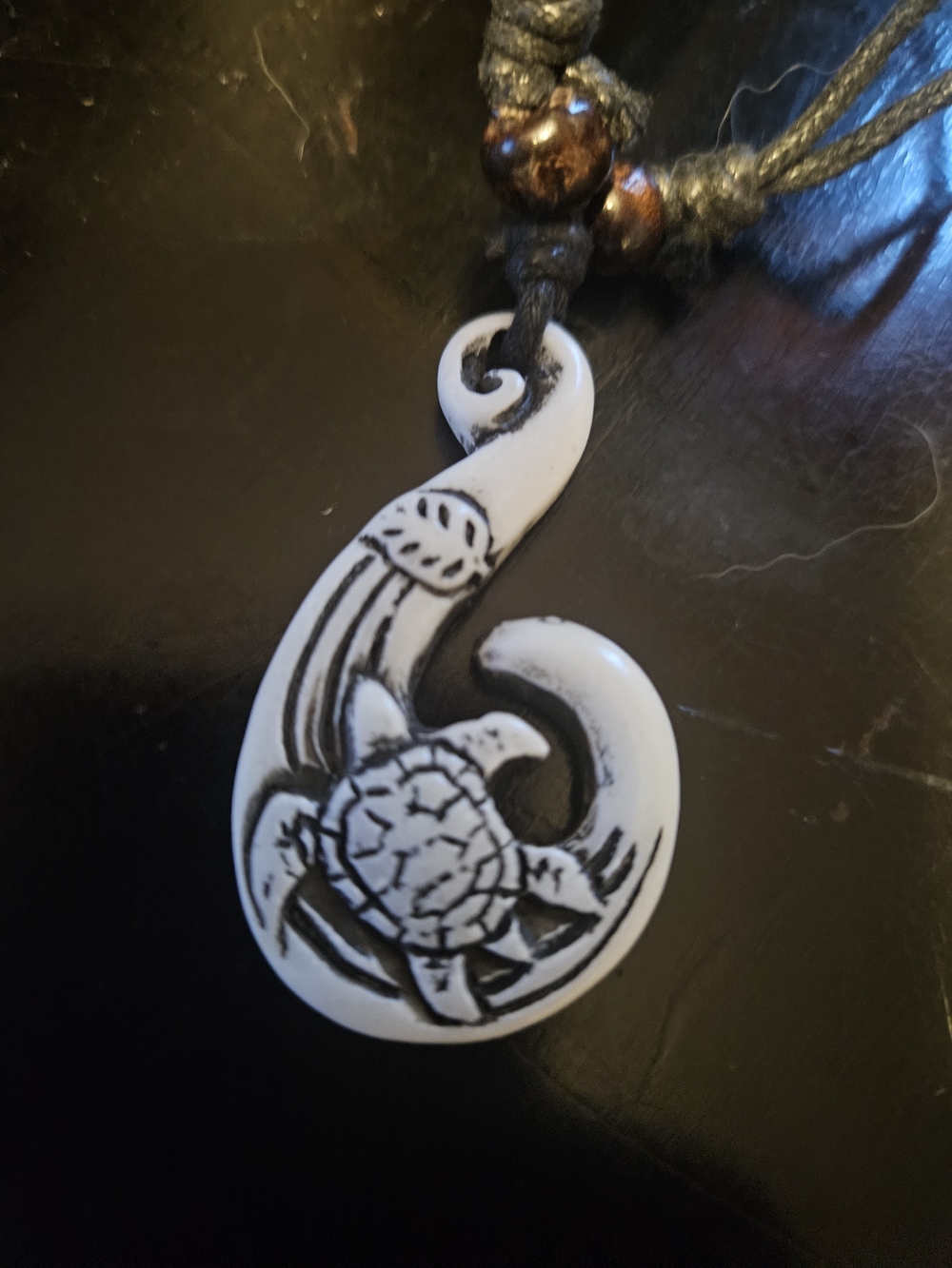 White Turtle Pendant Necklace for Reptile Enthusiasts